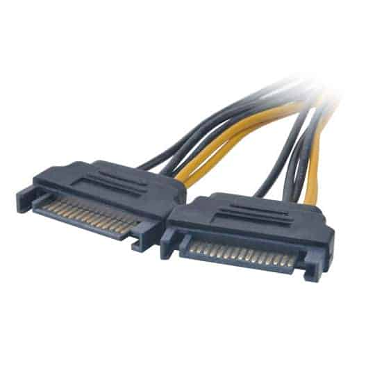 Akasa 15cm SATA to PCIe Cable Adapter